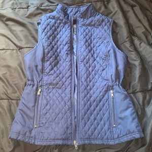 Navy blue vest
